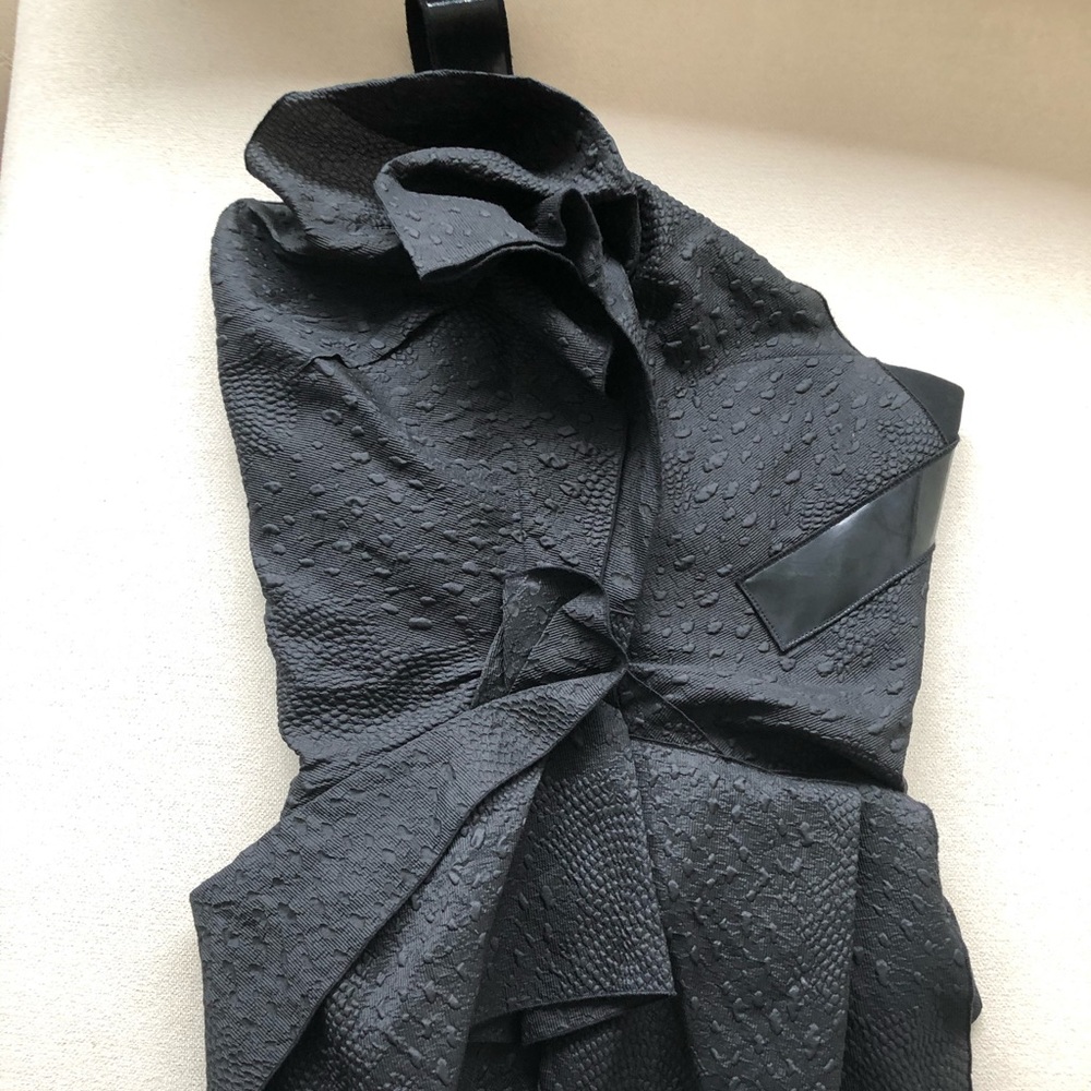 Roland Mouret black corset